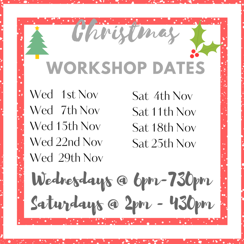 Christmas workshops