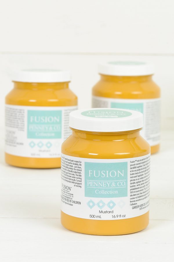 Fusion Mineral Paint Penney & Co Mustard