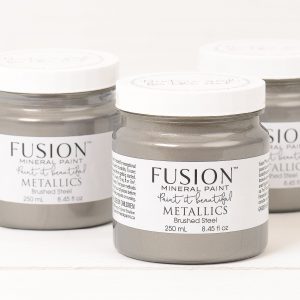 Fusion™ Metallics Brushed Steel