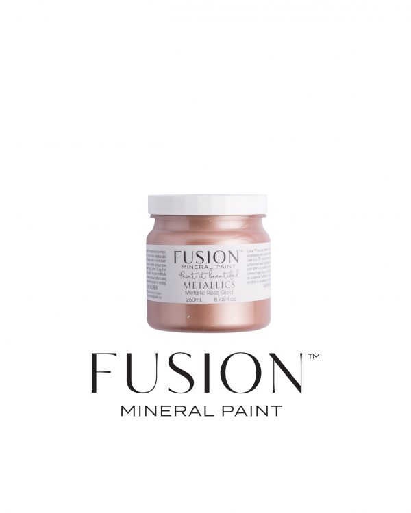 Rose Gold Metallic Fusion Mineral Paint