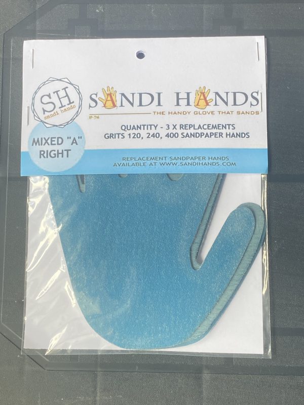 Sandi Hands replacement grits 'A' pack of 3 - Home Revival