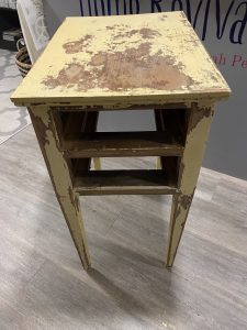 old chippy paint nightstand